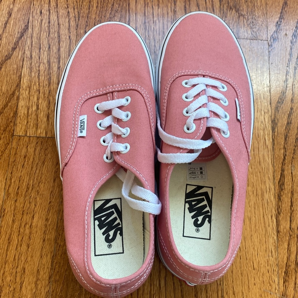 Pink Vans shoes
